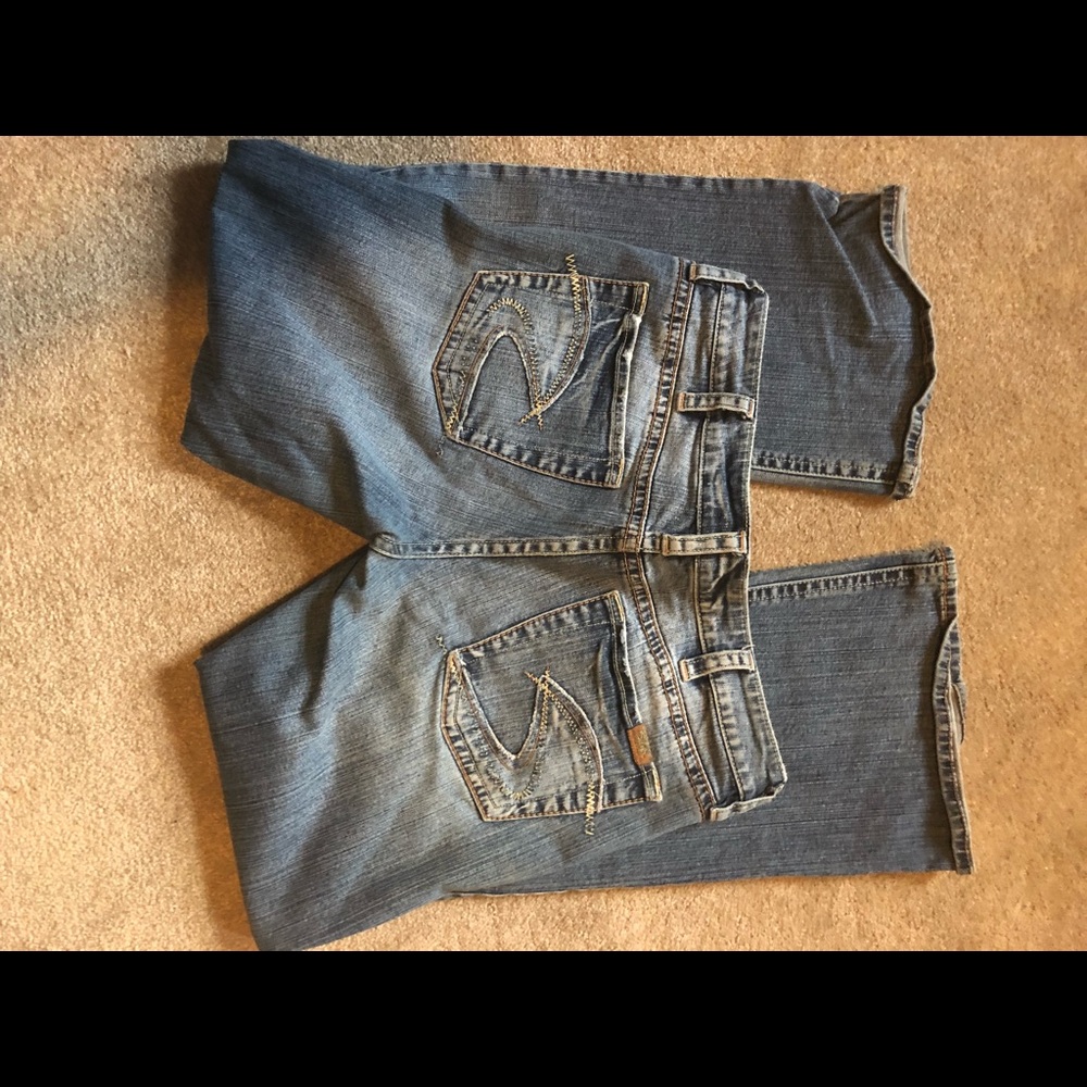 Silver jeans
